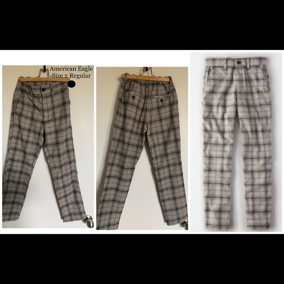 AE Plaid Skinny Pant - Picture 2 of 5